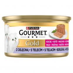 PURINA Gourmet Gold Kitten Veal mousse - wet cat food - 85g