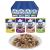 PREVITAL Cat Food Mix 4 Flavors Chicken, Veal, Salmon, Poultry – wet cat food – 96 x 100 g