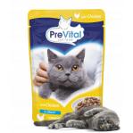 PREVITAL Chicken in gravy - wet cat food - 100g