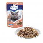 PREVITAL Salmon in gravy - wet cat food - 100g