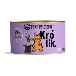 PAKA ZWIERZAKA Rabbit - wet cat food - 200g