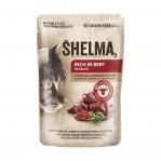 SHELMA with turkey, duck, chicken and beef in sauce - wet cat food - 12x85g