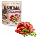 SHELMA Sterilised Rich in beef - dry cat food - 750g