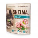 SHELMA Kitten Rich in turkey - dry cat food - 750g