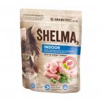 SHELMA Indoor Rich in turkey - dry cat food - 750g