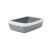 SAVIC IRIZ Litter tray with rim - 42 cm - grey