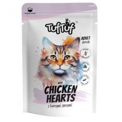 TUF TUF with chicken hearts - wet cat food - 300g