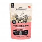 WIEJSKA ZAGRODA Chicken with Shrimps and Valerian – Wet Cat Food – 100g
