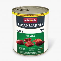 ANIMONDA GranCarno Adult Game  - wet dog food - 400g