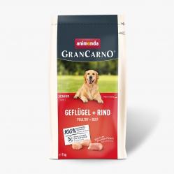 ANIMONDA Gran Carno Senior Poultry with Beef - dry dog ​​food - 1 kg