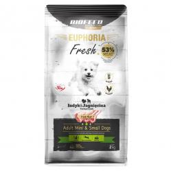 BIOFEED Euphoria Fresh Adult Mini & Small Turkey with lamb  - dry dog food - 2kg
