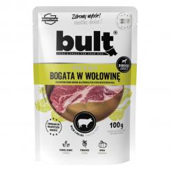 BULT Rich in beef - wet dog food - 100g