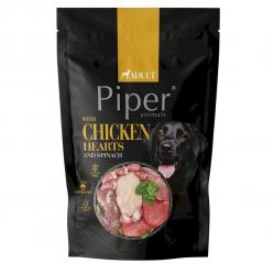 PIPER ANIMALS with chicken hearts and spinach - wet dog food - 500g