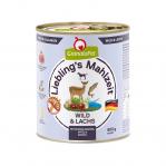 GRANATAPET Liebling's Mahlzeit Venison and salmon - wet dog food - 800g