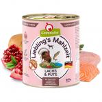 GRANATAPET Liebling's Mahlzeit Salmon and turkey - wet dog food - 800g