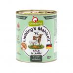 GRANATAPET Liebling's Mahlzeit Veal and lamb - wet dog food - 800g