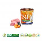 FARMINA N&D DOG LAMB&PUMPKIN&BLUEBERRY ADULT 285g