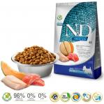 FARMINA N&D Ocean Dog Salmon, Cod, Cantaloupe, Melon Adult Mini - dry dog food - 2.5 kg