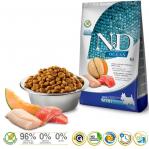 FARMINA N&D Ocean Dog Salmon, Cod, Cantaloupe, Melon Adult Mini - dry dog food - 800 g