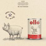 OLLO Pure Pork - wet dog food - 850g