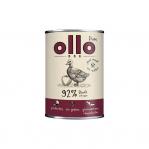OLLO Pure Duck with apple - wet dog food - 400g