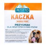 PETITTO Duck Soft stripes - dog treat - 500 g