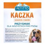PETITTO Duck kebab - dog treat - 500 g
