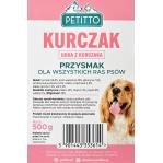 PETITTO Chicken legs - dog treat - 500g
