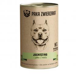 PAKA ZWIERZAKA Lamb and apple with mint - wet dog food - 400g