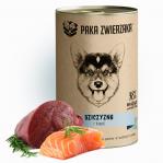 PAKA ZWIERZAKA Game and salmon - wet dog food - 400g
