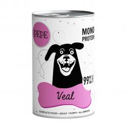 PAKA ZWIERZAKA Pepe Veal  - wet dog food - 400g