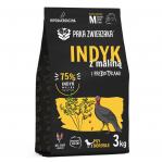 PAKA ZWIERZAKA Turkey with raspberry M - dry dog food - 3kg