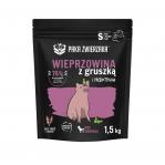 PAKA ZWIERZAKA Pork with pear S - dry dog food - 1,5kg