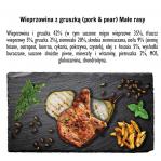 PAKA ZWIERZAKA Pork with pear S - dry dog food - 1,5kg