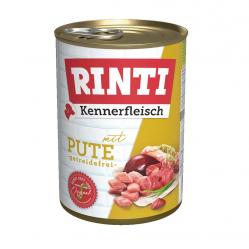 RINTI Kennerfleisch Turkey - wet dog food - 400g