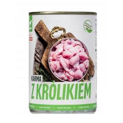 TUF TUF Rabbit food - Wet dog food - 400 g