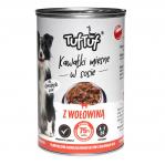 TUF TUF Meaty chunks with beef - wet dog food - 1250g