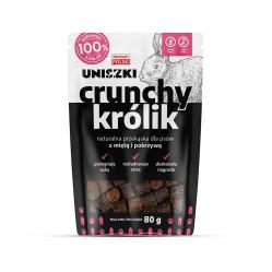 UNISZKI Crunchy Rabbit with Mint and Nettle - Dog Treat - 80g