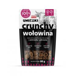 UNISZKI Crunchy Beef with Parsley and Nettle - Dog Treat - 80g