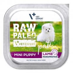 RAW PALEO Pâte Mini Puppy Lamb - wet dog food - 150g
