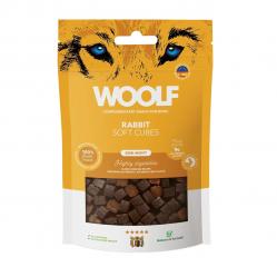 WOOLF Soft Cubes Rabbit - dog treat - 100g
