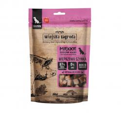 WIEJSKA ZAGRODA Pork ham - dog treat - 100g