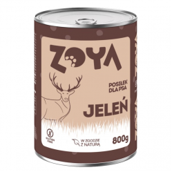 ZOYA Deer - wet dog food - 800g