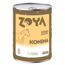 ZOYA Horse - wet dog food - 800g