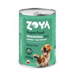 ZOYA Superfood Beef - wet dog food - 400g