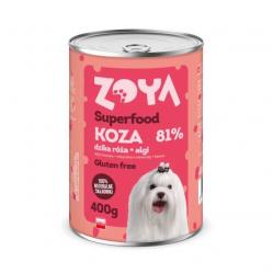 ZOYA Superfood Goat - wet dog food - 400g