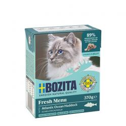 BOZITA Fresh Menu Haddock in jelly - wet cat food - 370g