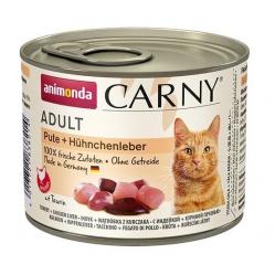ANIMONDA Cat Carny Adult Turkey with chicken liver - wet cat food - 200 g