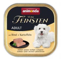 ANIMONDA Vom Feinsten Adult Beef and potatoes - wet dog food - 150g