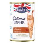 BUTCHER'S Delicious Dinners Pieces with venison in jelly - wet cat food - 400g